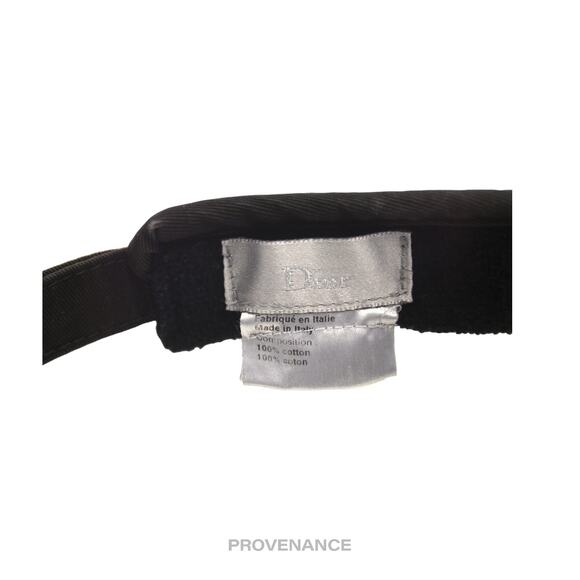 🔴 Dior Bee Embroidered  Visor - Washed Black - Picture 8 of 8